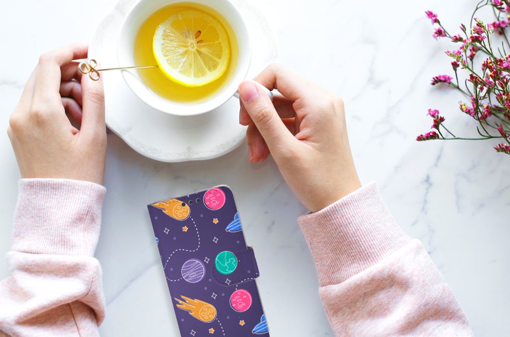 Microsoft Lumia 650 Wallet Case met Pasjes Space