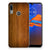 Motorola Moto E6 Plus Bumper Hoesje Donker Hout