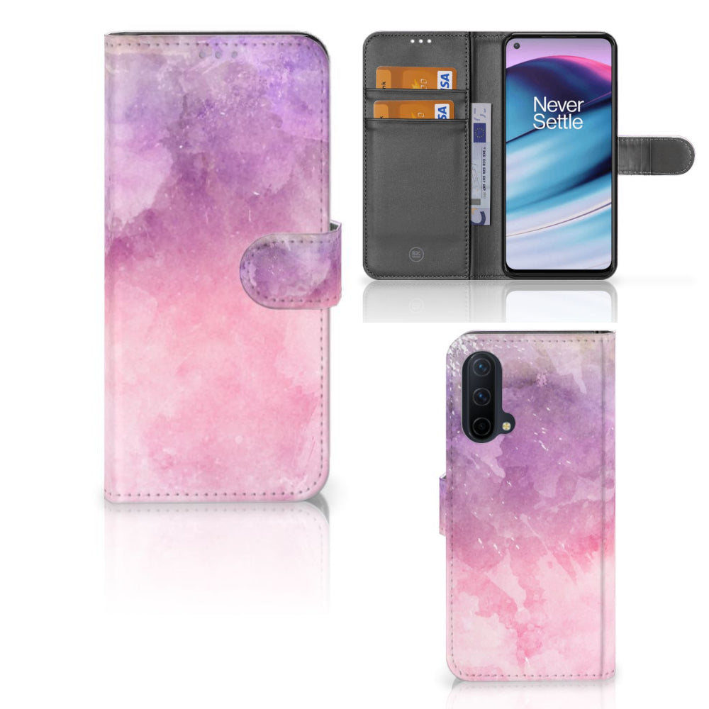 Hoesje OnePlus Nord CE 5G Pink Purple Paint