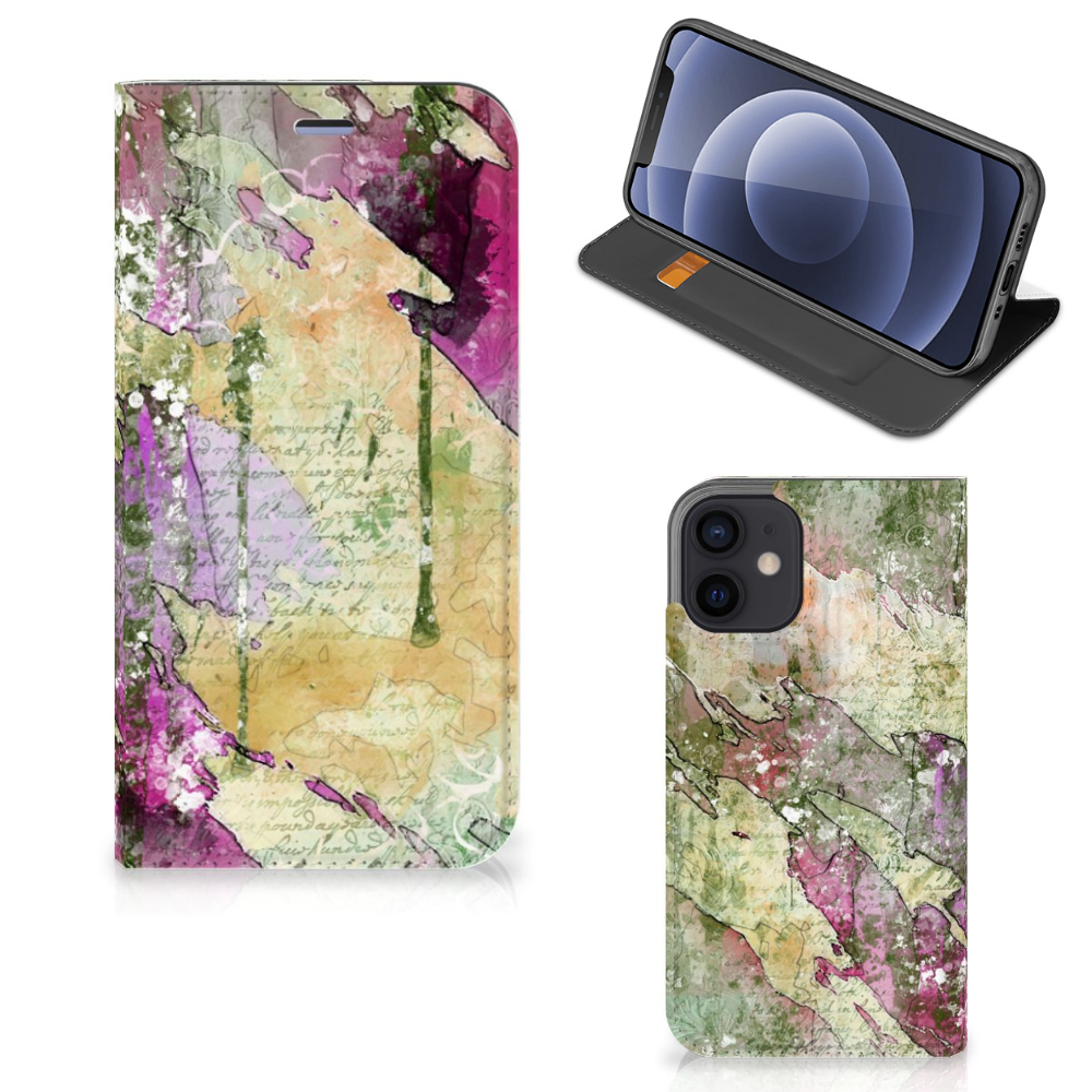 Bookcase iPhone 12 Mini Letter Painting - B2C Telecom
