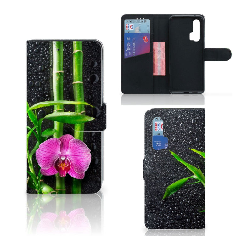 Honor 20 Pro Hoesje Orchidee