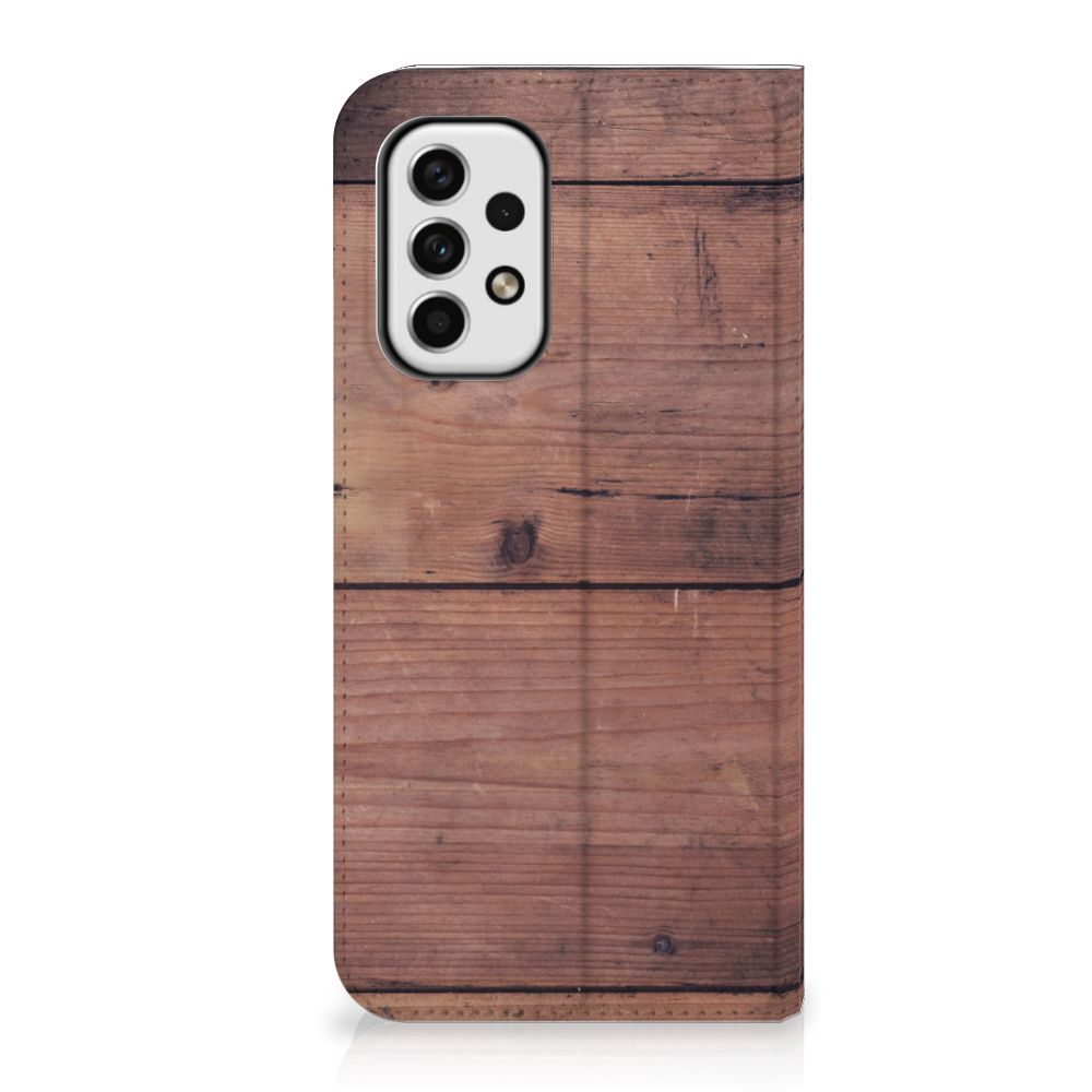 Samsung Galaxy A23 Book Wallet Case Old Wood - B2C Telecom