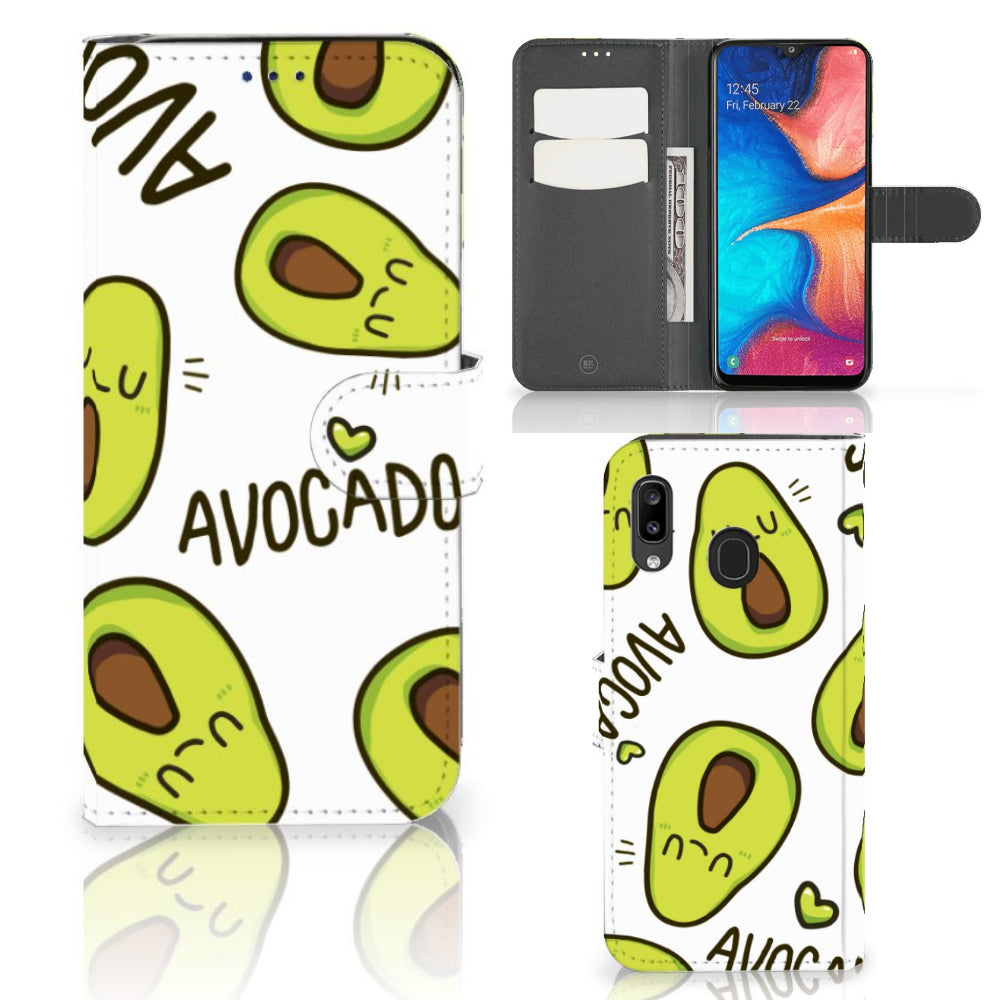 Samsung Galaxy A30 Leuk Hoesje Avocado Singing