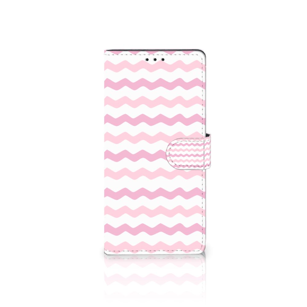 Samsung Galaxy A02s | M02s Telefoon Hoesje Waves Roze
