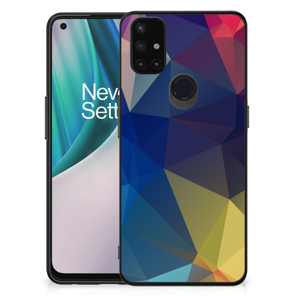 OnePlus Nord N10 5G Backcover Polygon Dark