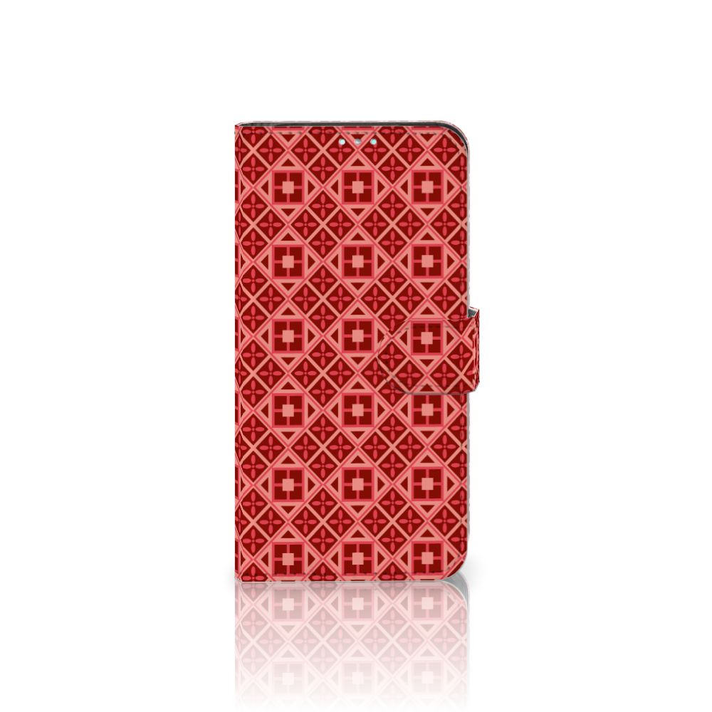 Samsung Galaxy A41 Telefoon Hoesje Batik Rood