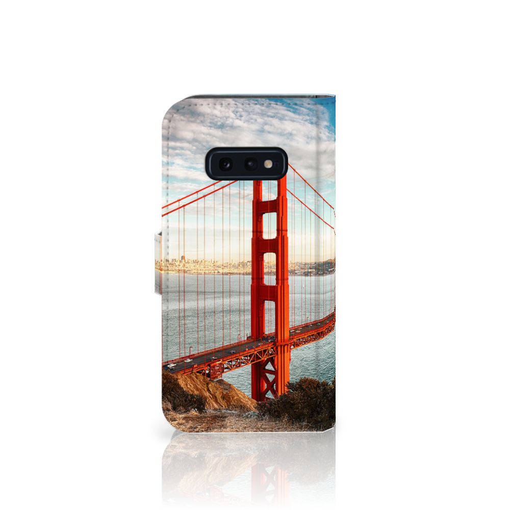 Samsung Galaxy S10e Flip Cover Golden Gate Bridge