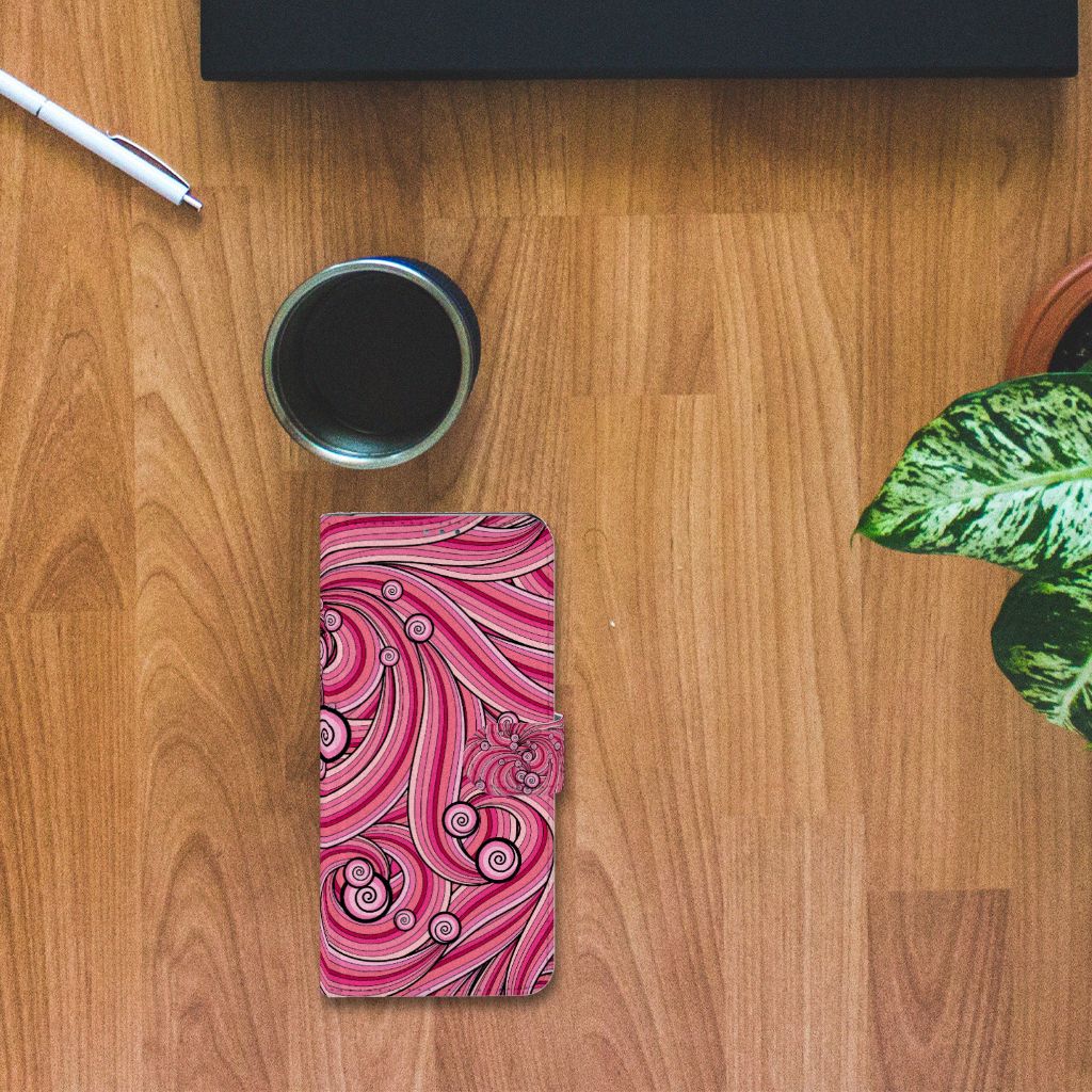 Motorola Moto G 5G Plus Hoesje Swirl Pink