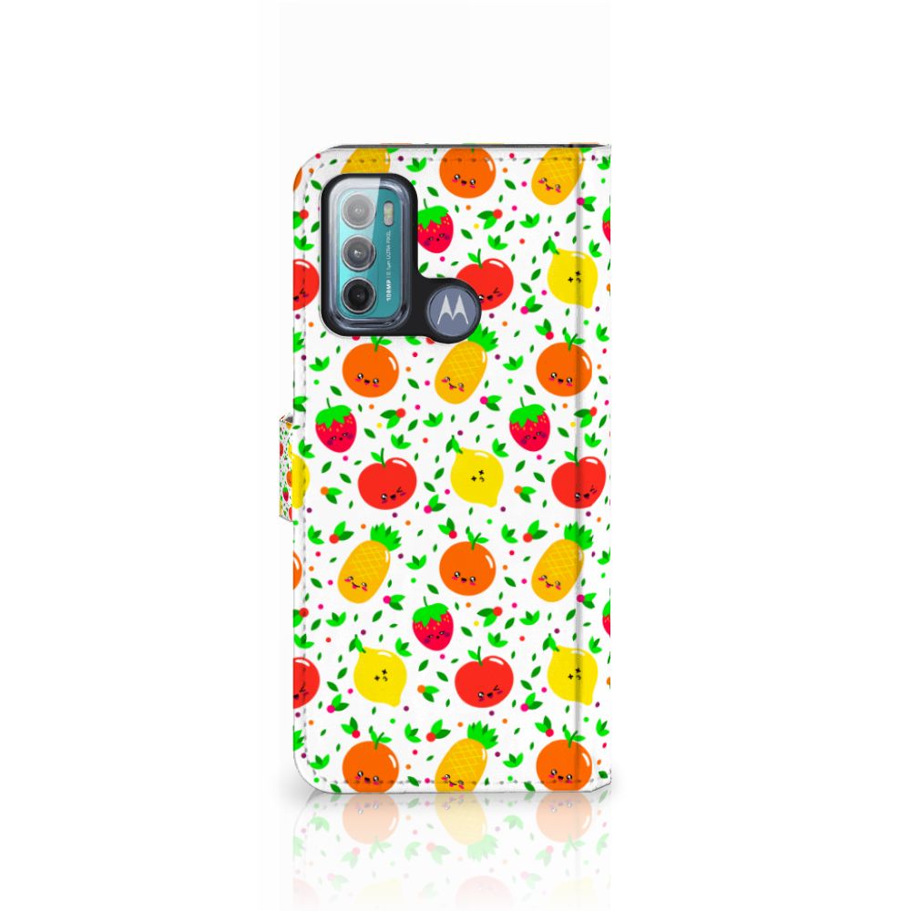 Motorola Moto G60 Book Cover Fruits