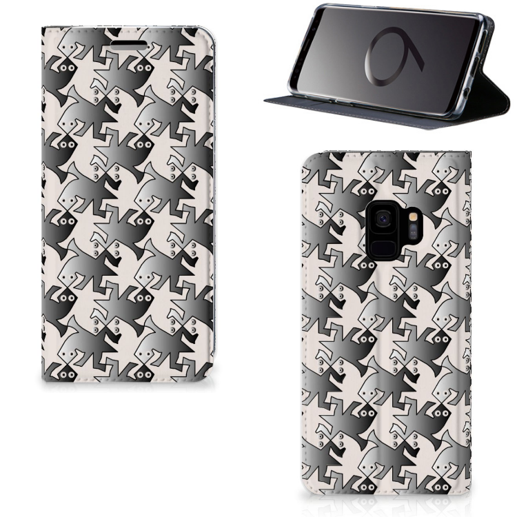 Samsung Galaxy S9 Hoesje maken Salamander Grey