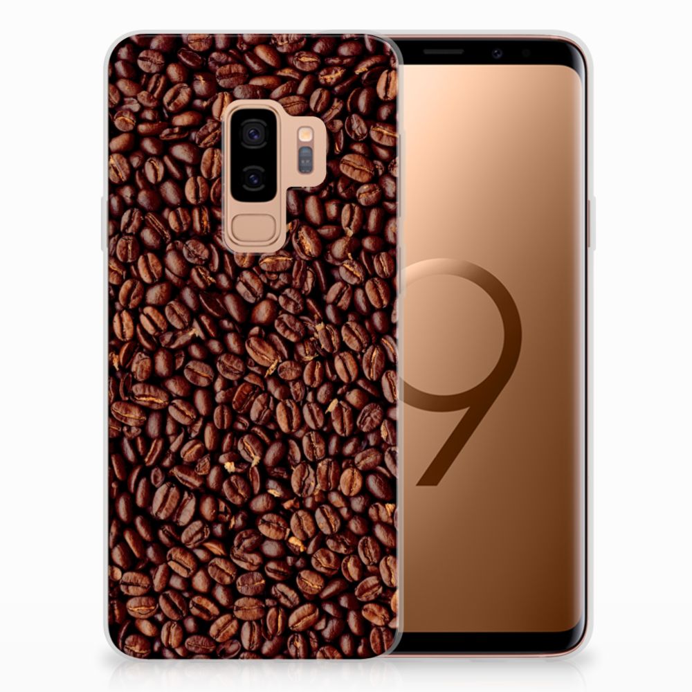 Samsung Galaxy S9 Plus Siliconen Case Koffiebonen