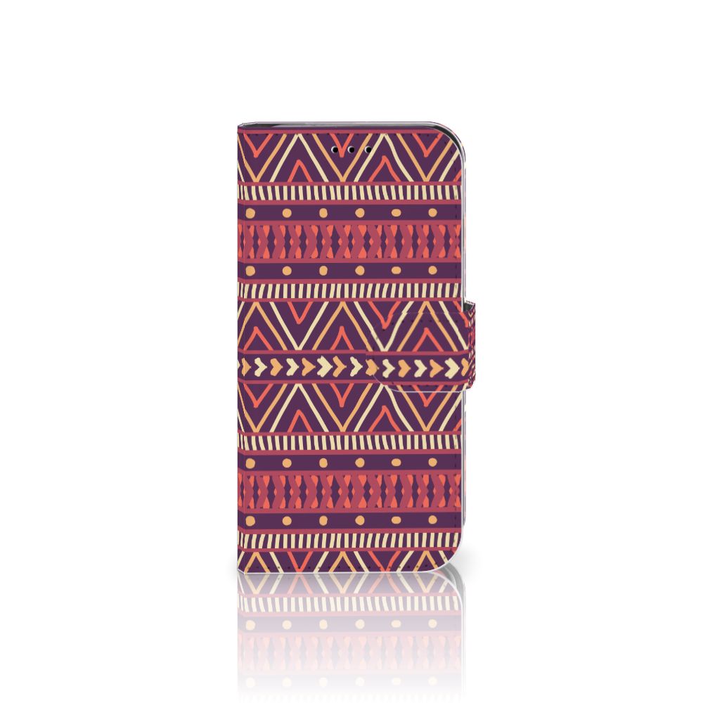 Apple iPhone X | Xs Telefoon Hoesje Aztec Paars