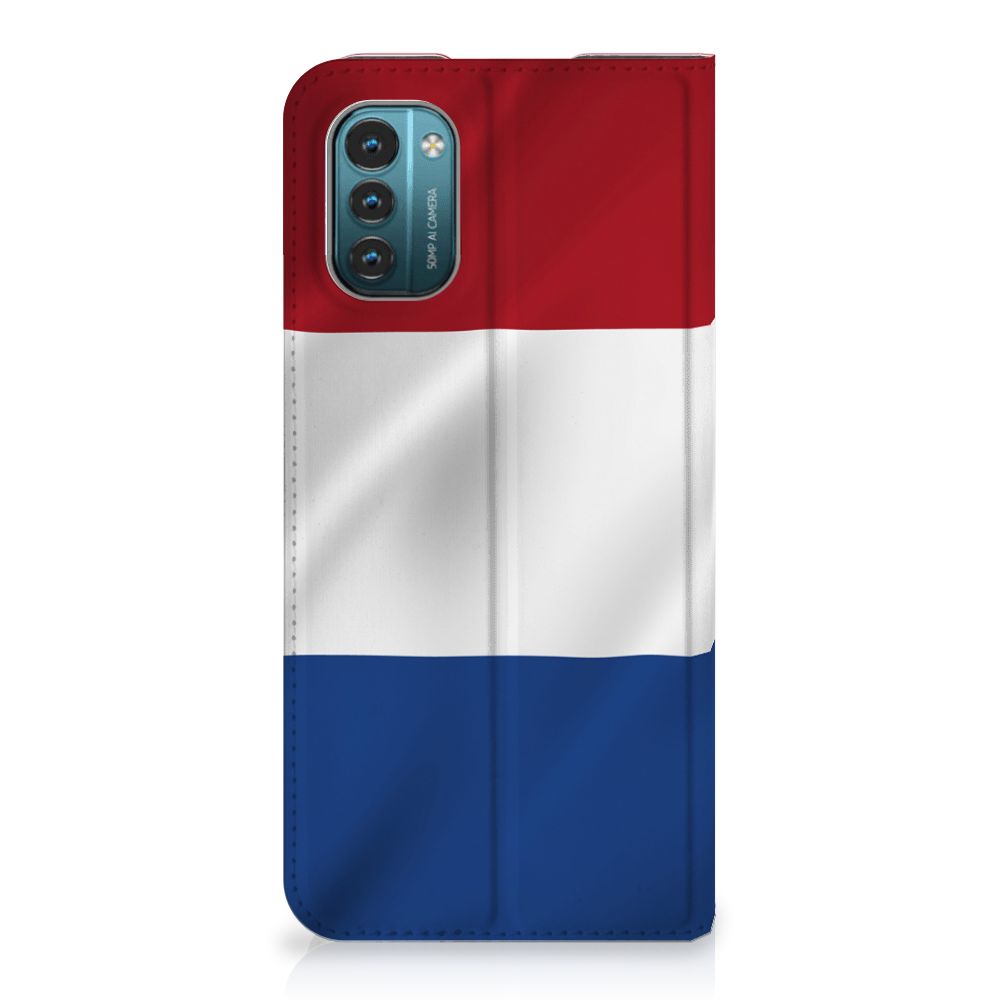 Nokia G11 | G21 Standcase Nederlandse Vlag - B2C Telecom