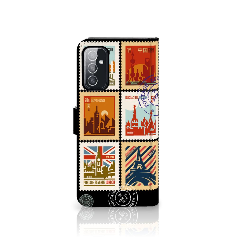 Samsung Galaxy M52 Flip Cover Postzegels