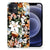 TPU Case voor iPhone 12 | 12 Pro (6.1") Dark Flowers