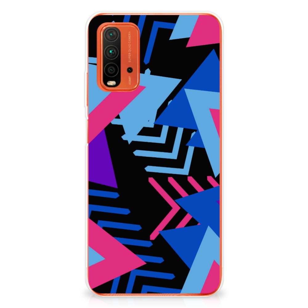 Xiaomi Poco M3 TPU Hoesje Funky Triangle