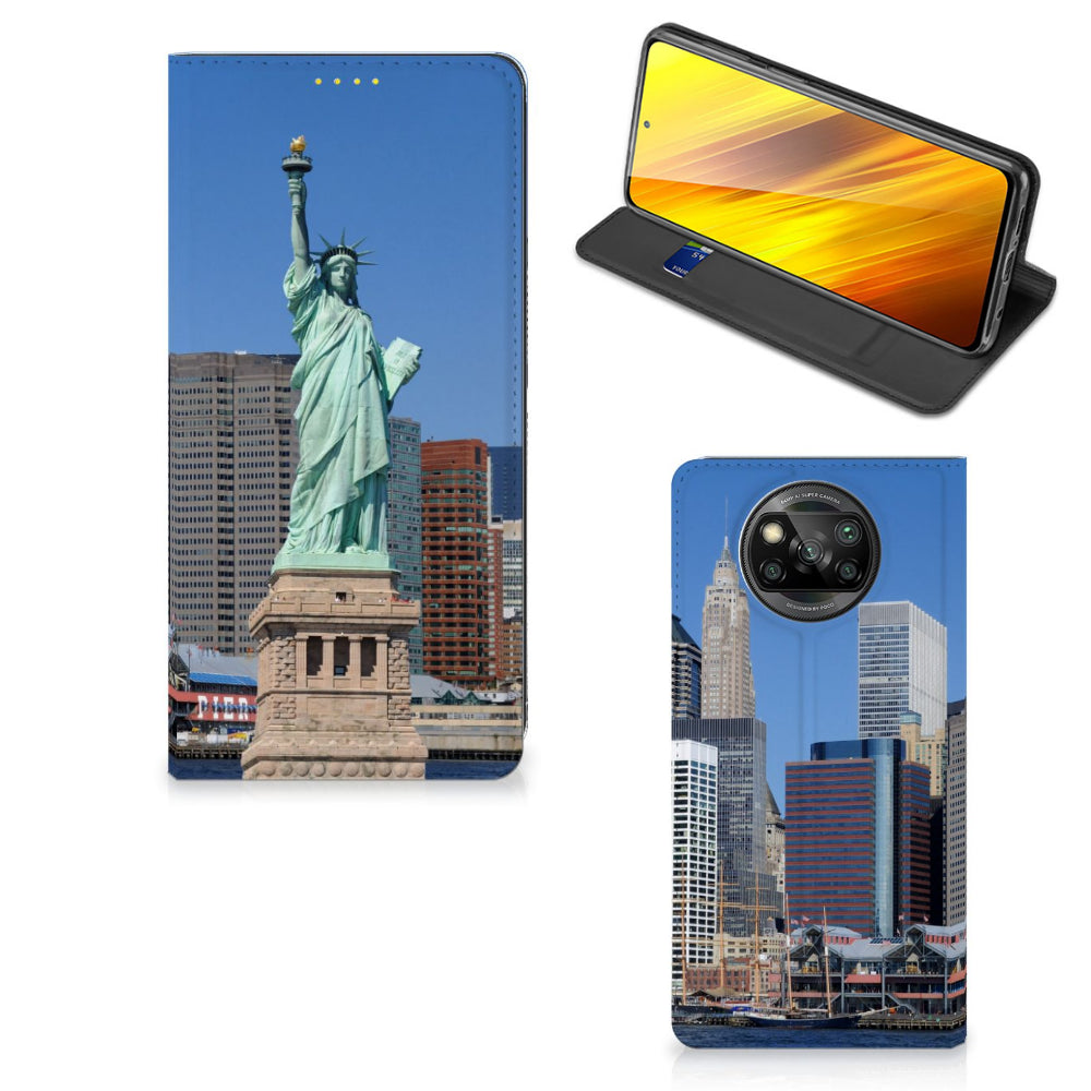 Xiaomi Poco X3 Pro | Poco X3 Book Cover Vrijheidsbeeld