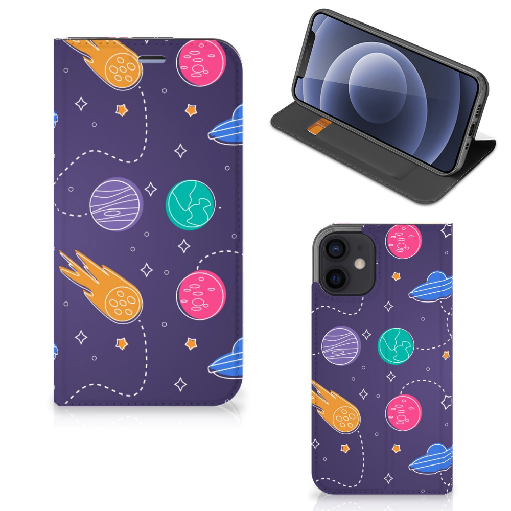 iPhone 12 Mini Hippe Standcase Space - B2C Telecom