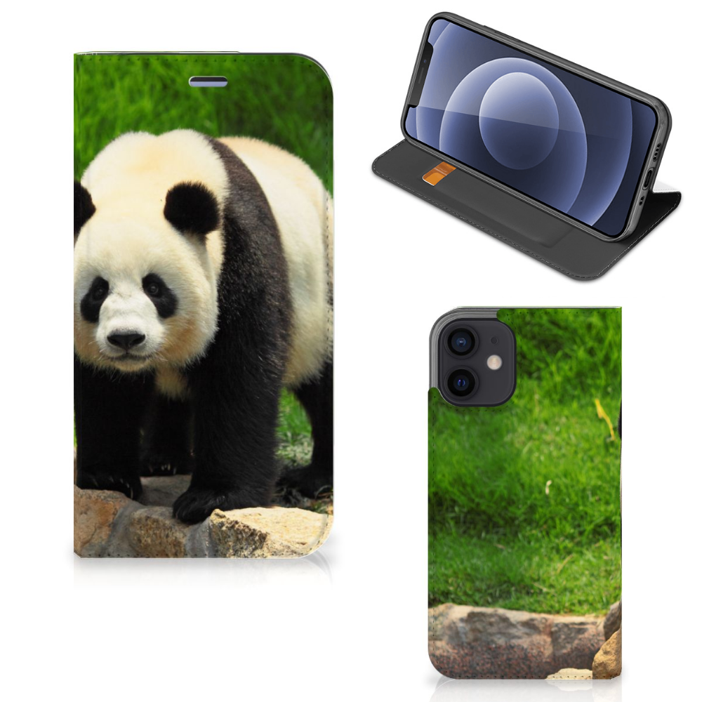iPhone 12 Mini Hoesje maken Panda - B2C Telecom