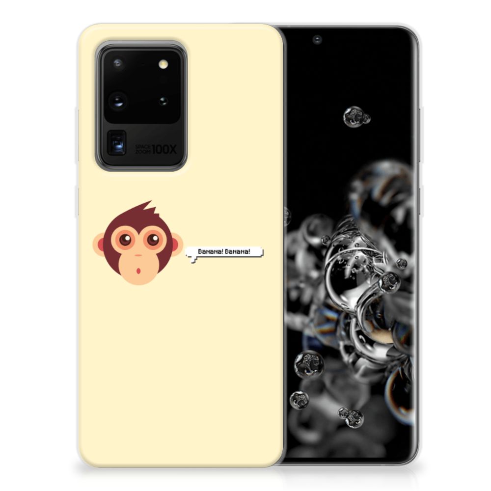 Samsung Galaxy S20 Ultra Telefoonhoesje met Naam Monkey B2C Telecom