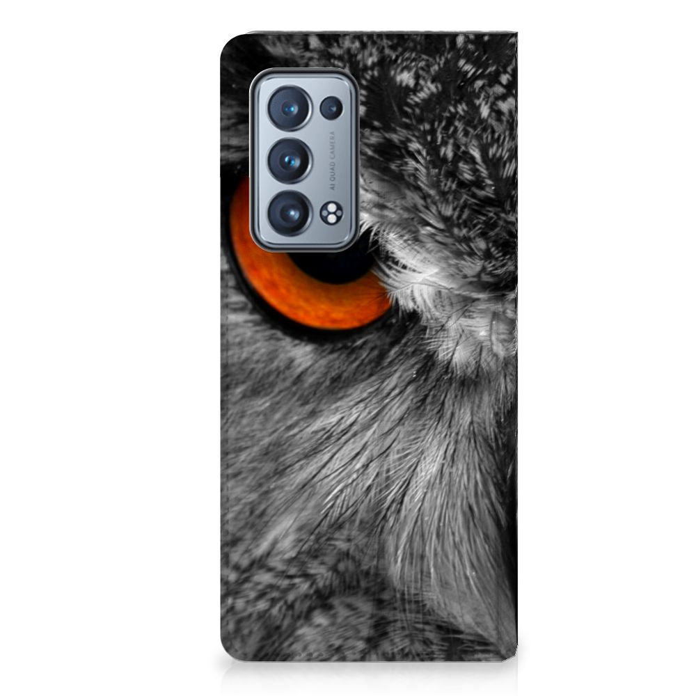 OPPO Reno 6 Pro Plus 5G Hoesje maken Uil - B2C Telecom