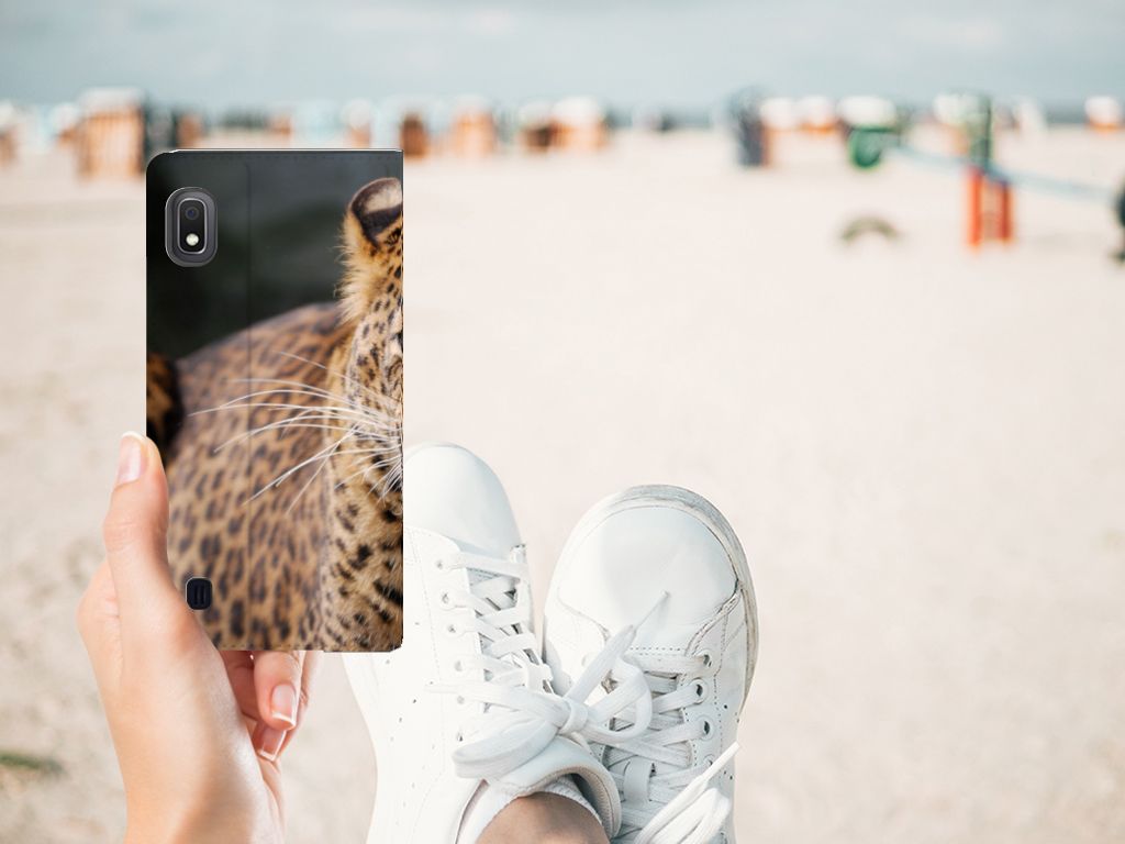 Samsung Galaxy A10 Hoesje maken Luipaard