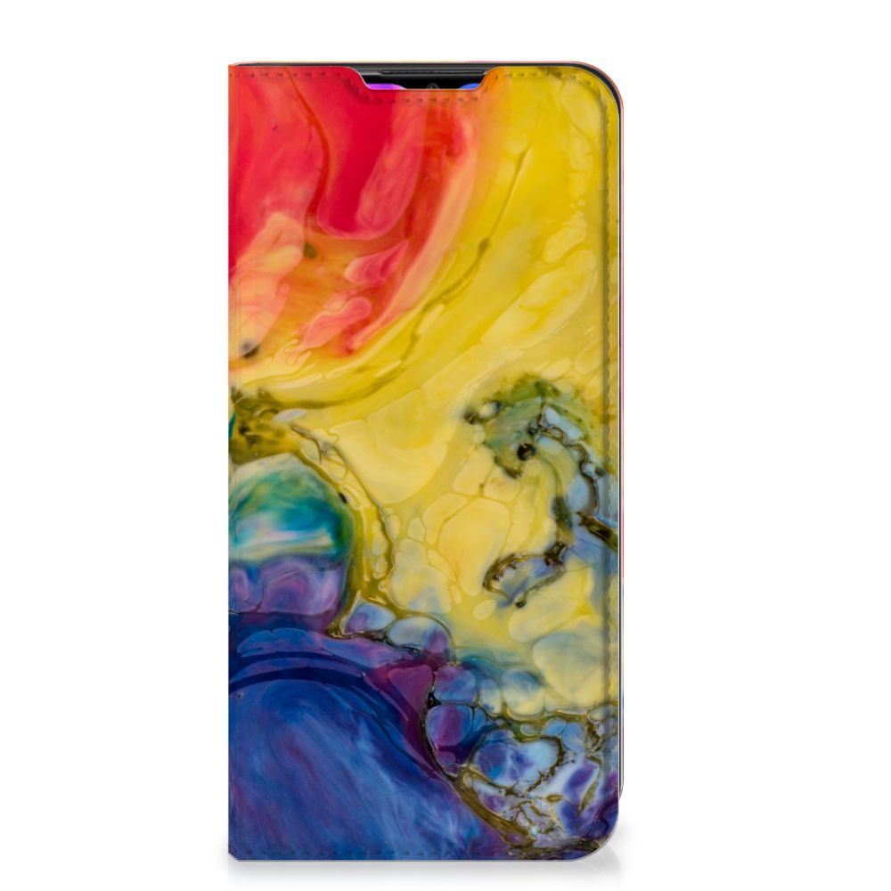 Bookcase Xiaomi Redmi 9 Watercolor Dark