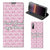 Sony Xperia L4 Design Case Flowers Pink DTMP