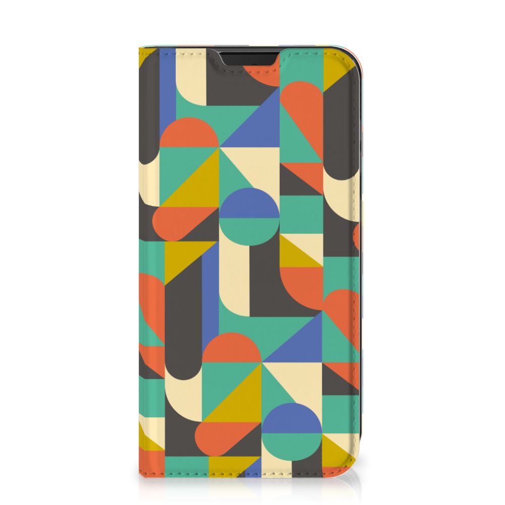 Samsung Galaxy Xcover 5 Hoesje met Magneet Funky Retro - B2C Telecom