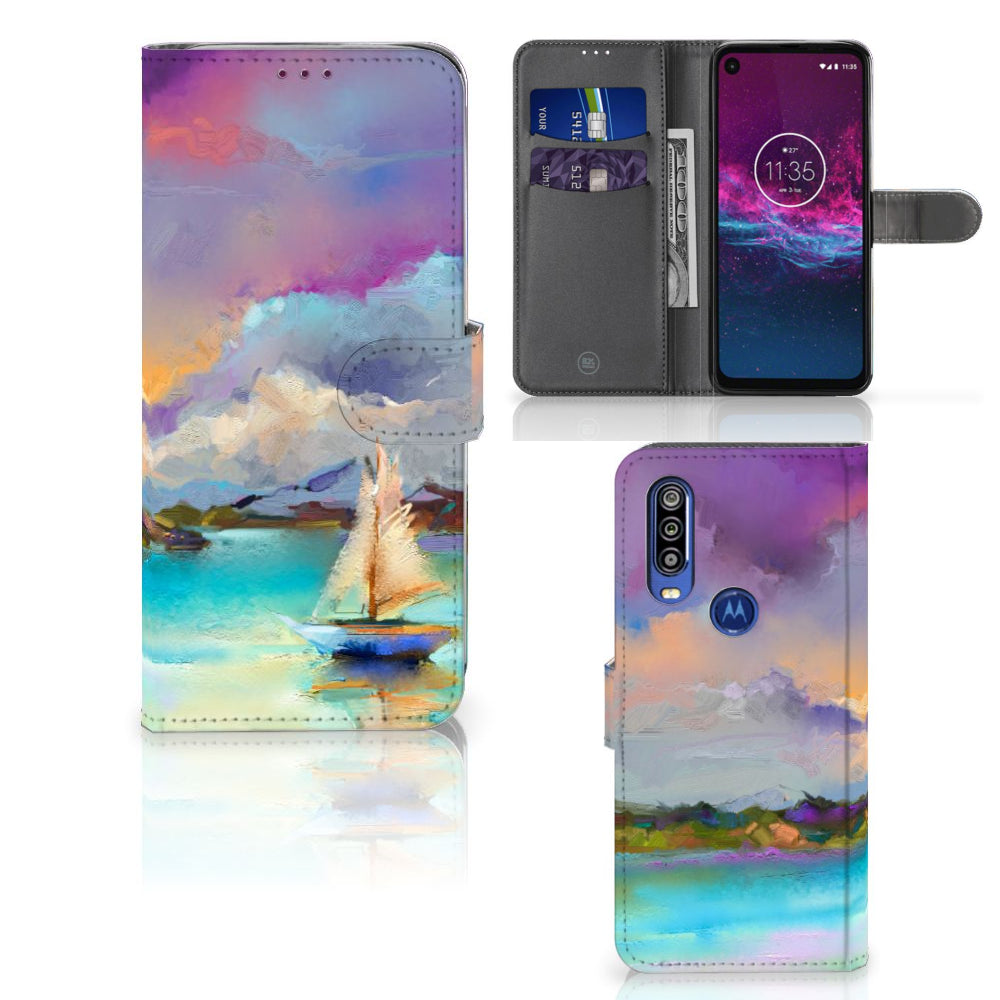 Hoesje Motorola One Action Boat