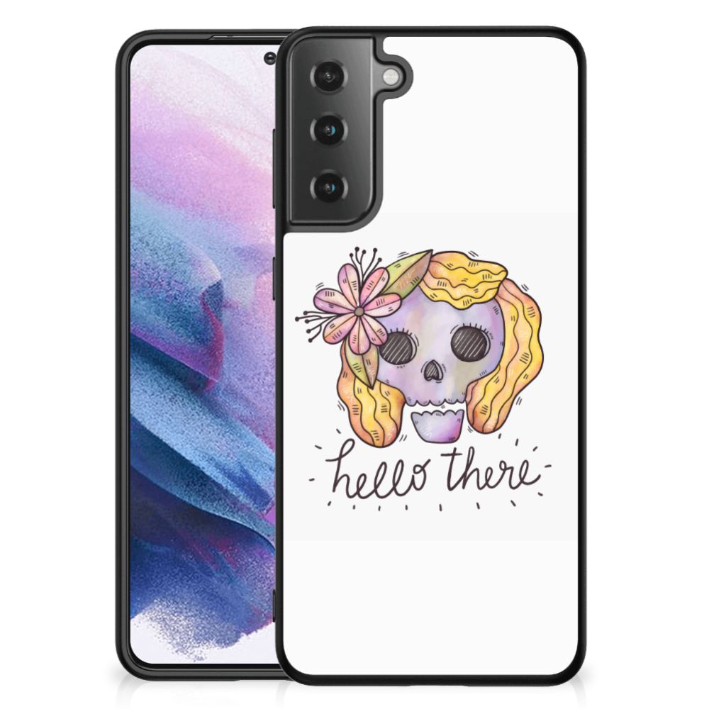 Telefoonhoesje Samsung Galaxy S21 Plus Boho Skull B2C Telecom