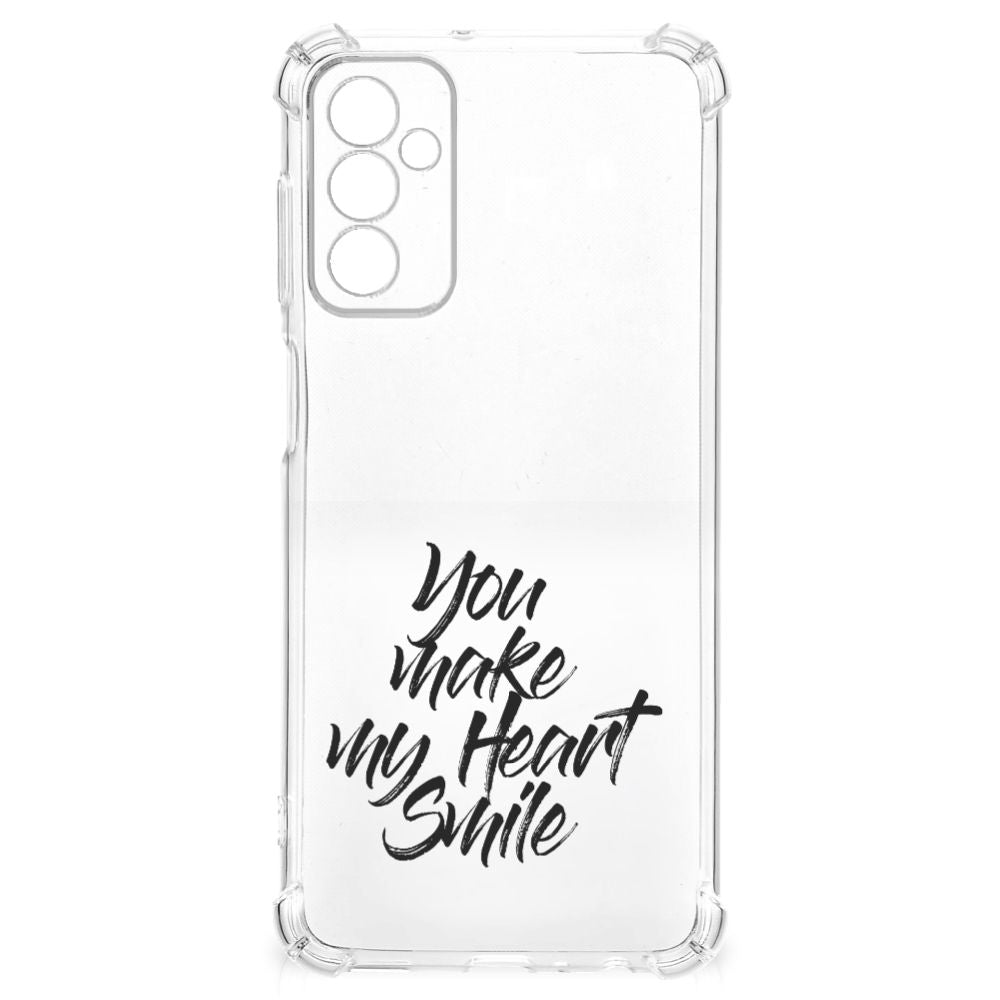 Samsung Galaxy M13 4G | M23 Telefoonhoesje met tekst Heart Smile