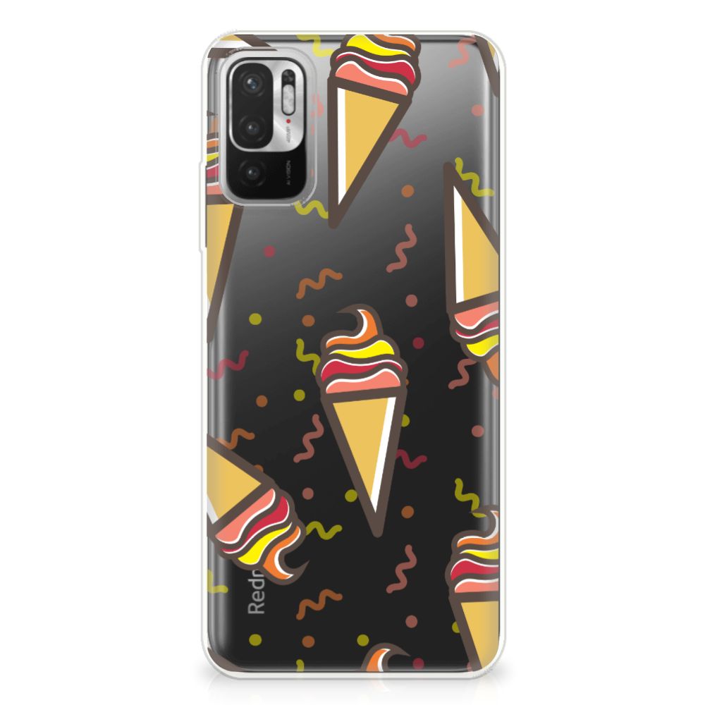 Xiaomi Redmi Note 10/10T 5G | Poco M3 Pro Siliconen Case Icecream