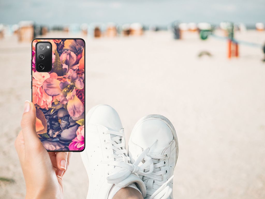 Samsung Galaxy S20 FE Bloemen Hoesje Bosje Bloemen B2C Telecom
