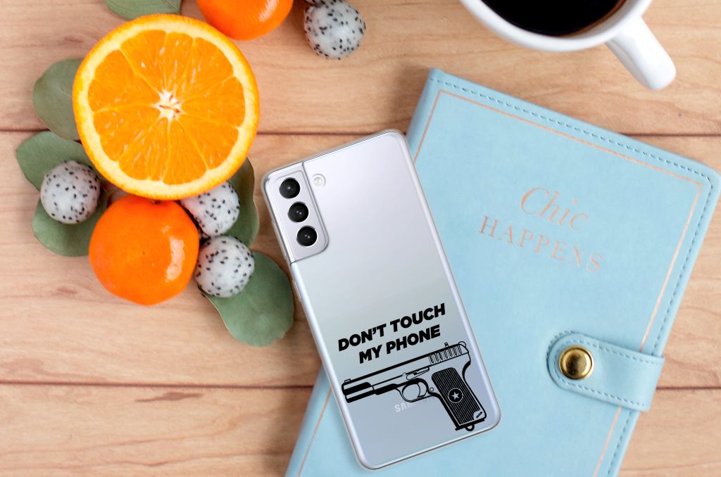 Samsung Galaxy S21 Plus Silicone-hoesje Pistol DTMP B2C Telecom