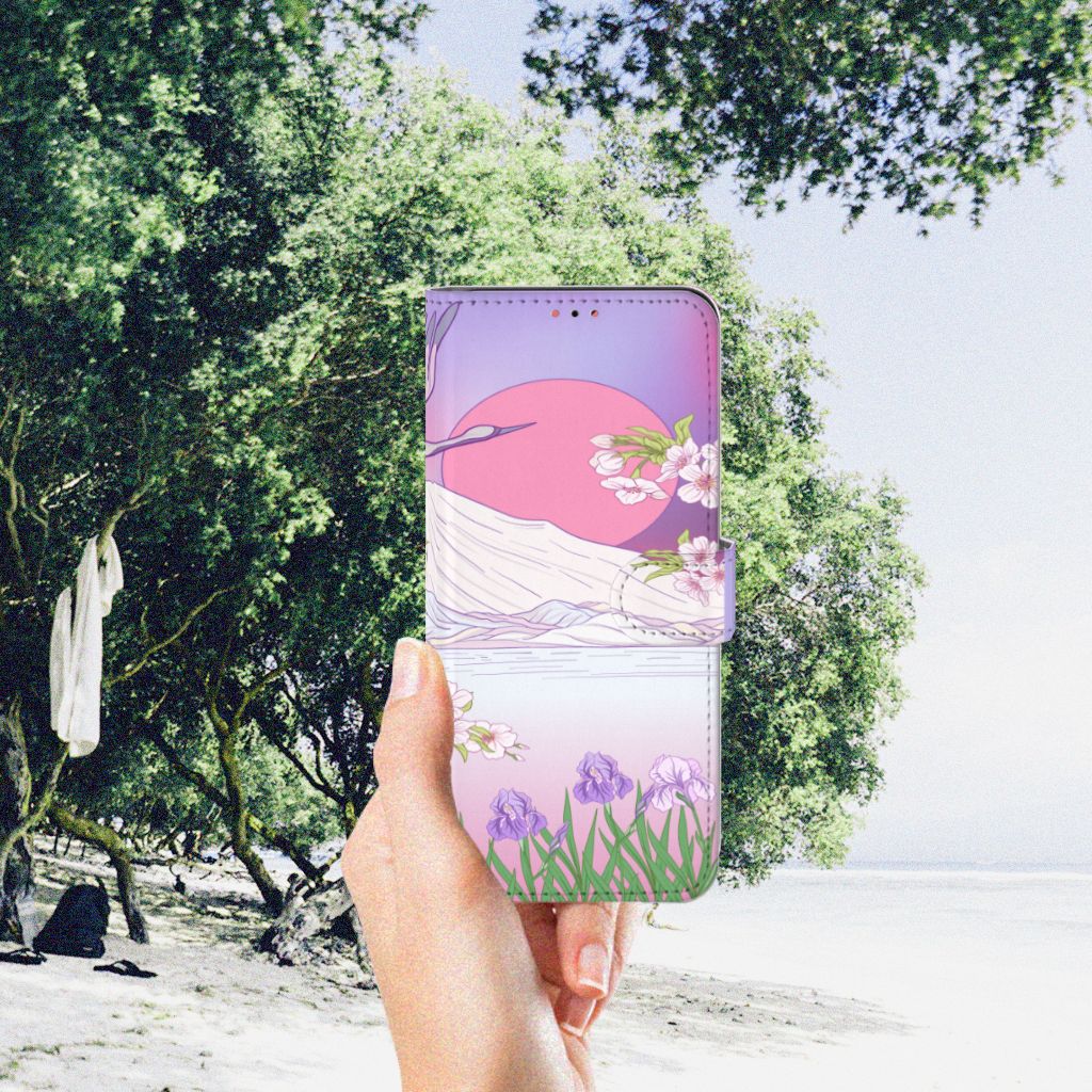 Samsung Galaxy A13 (4G) Telefoonhoesje met Pasjes Bird Flying