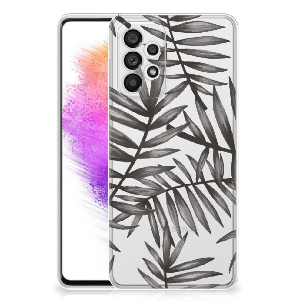 Samsung Galaxy A73 5G TPU Case Leaves Grey B2C Telecom