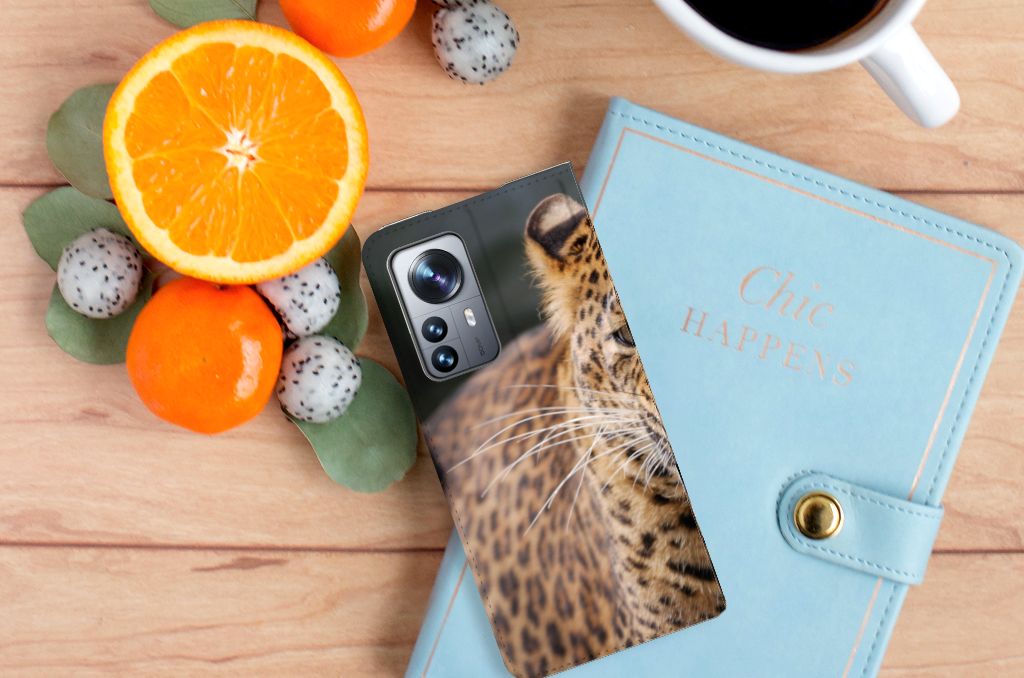 Xiaomi 12 Pro Hoesje maken Luipaard - B2C Telecom