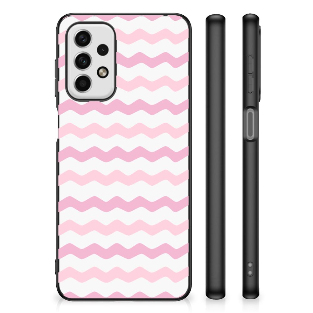 Samsung Galaxy A23 Back Case Waves Roze B2C Telecom