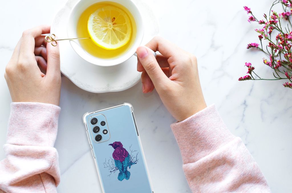 Samsung Galaxy A73 Stevig Bumper Hoesje Merel B2C Telecom