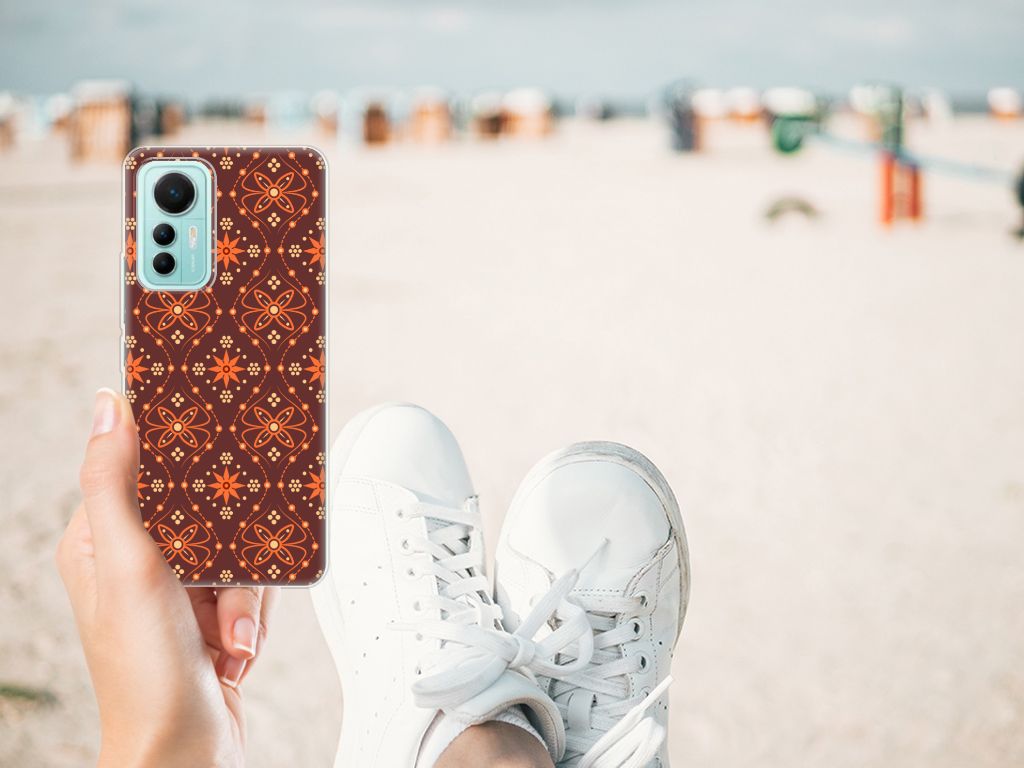 Xiaomi 12 Lite TPU bumper Batik Brown B2C Telecom