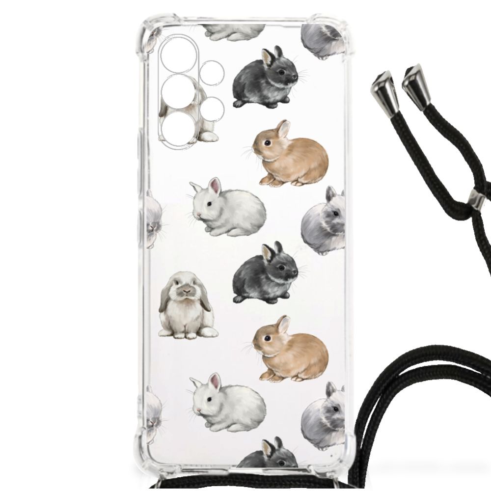 Case Anti-shock voor Samsung Galaxy A13 4G Konijntjes B2C Telecom