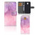 Hoesje Samsung Galaxy J5 2017 Pink Purple Paint