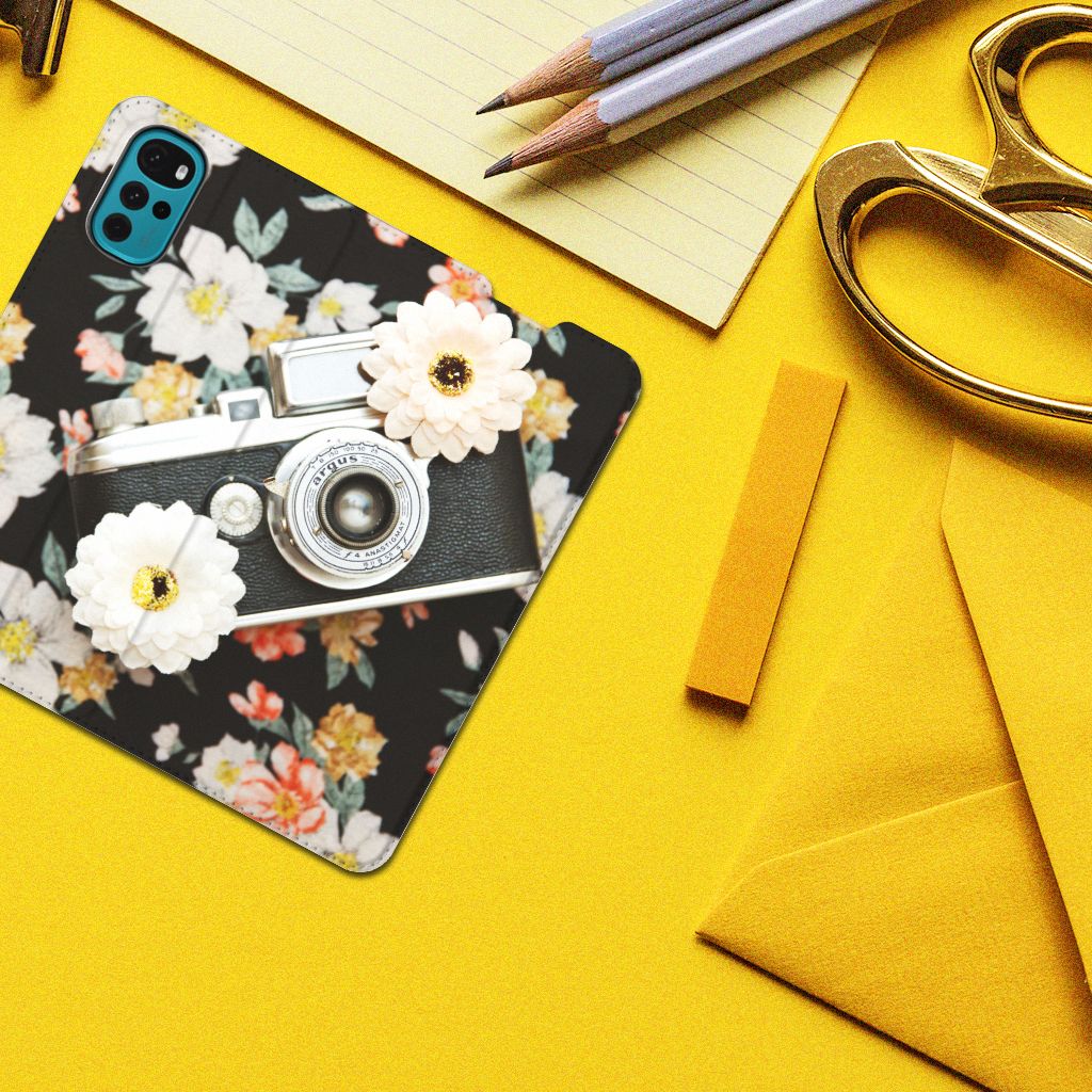 Motorola Moto G22 Stand Case Vintage Camera - B2C Telecom