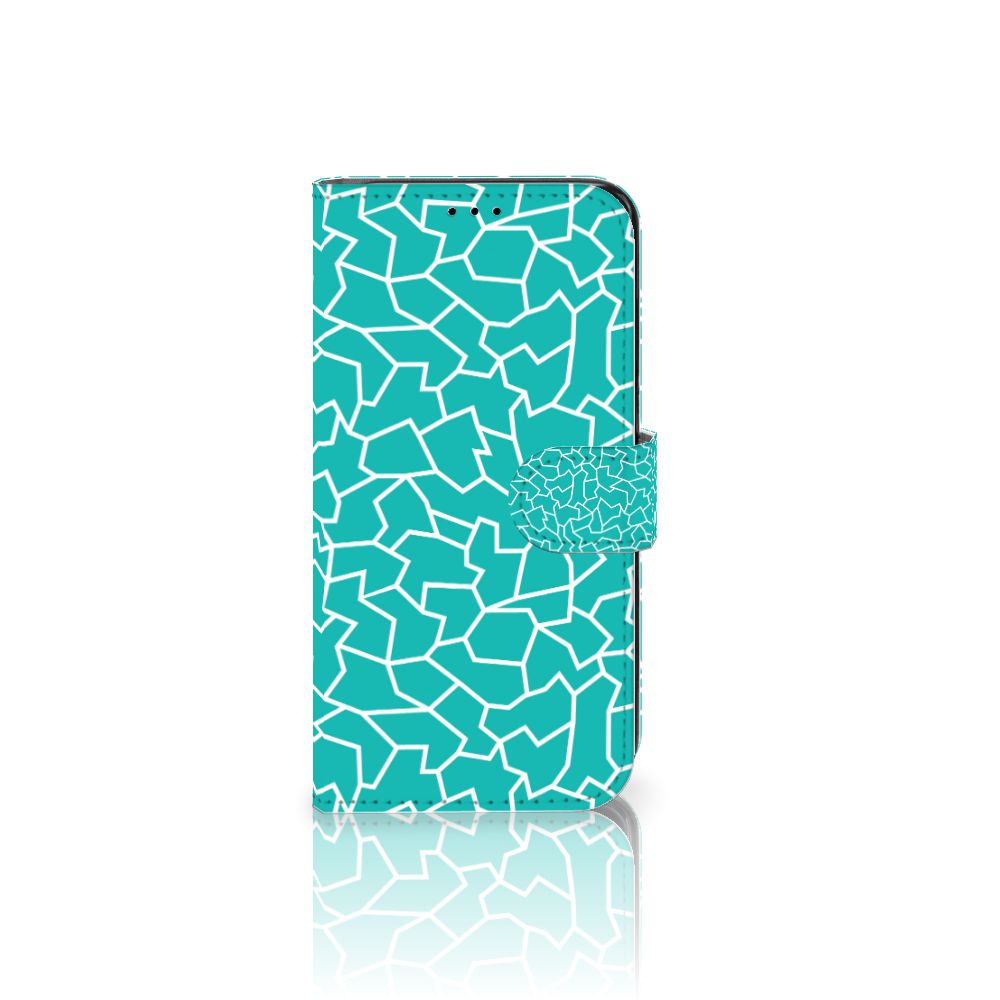 Samsung Galaxy S7 Edge Hoesje Cracks Blue