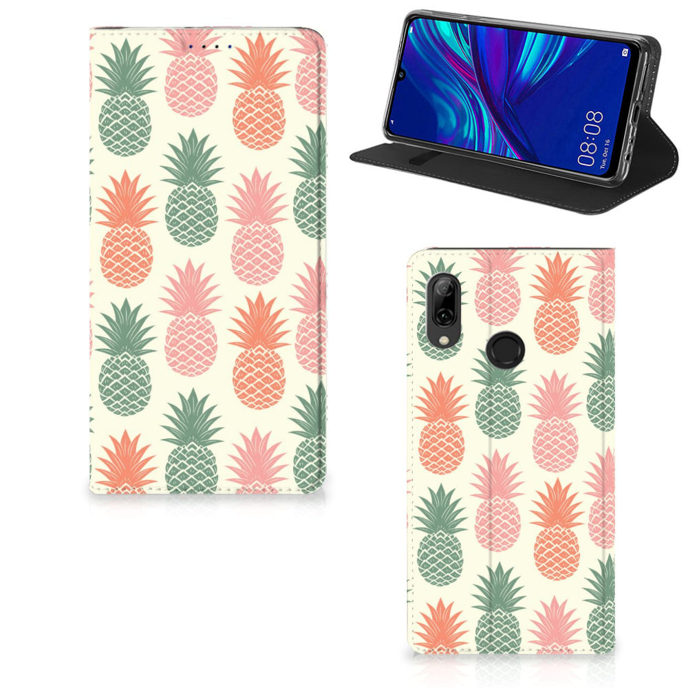 Huawei P Smart (2019) Flip Style Cover Ananas