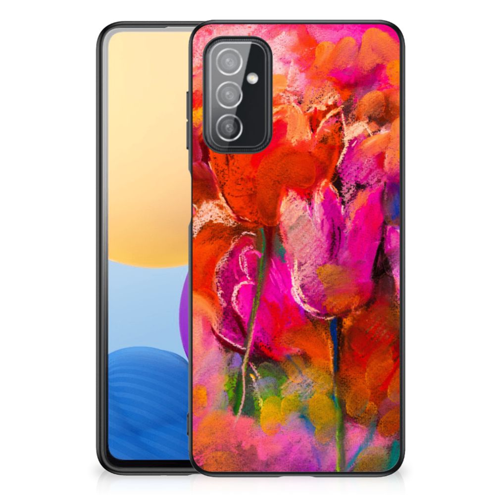 Kleurrijke Telefoonhoesje Samsung Galaxy M52 Tulips