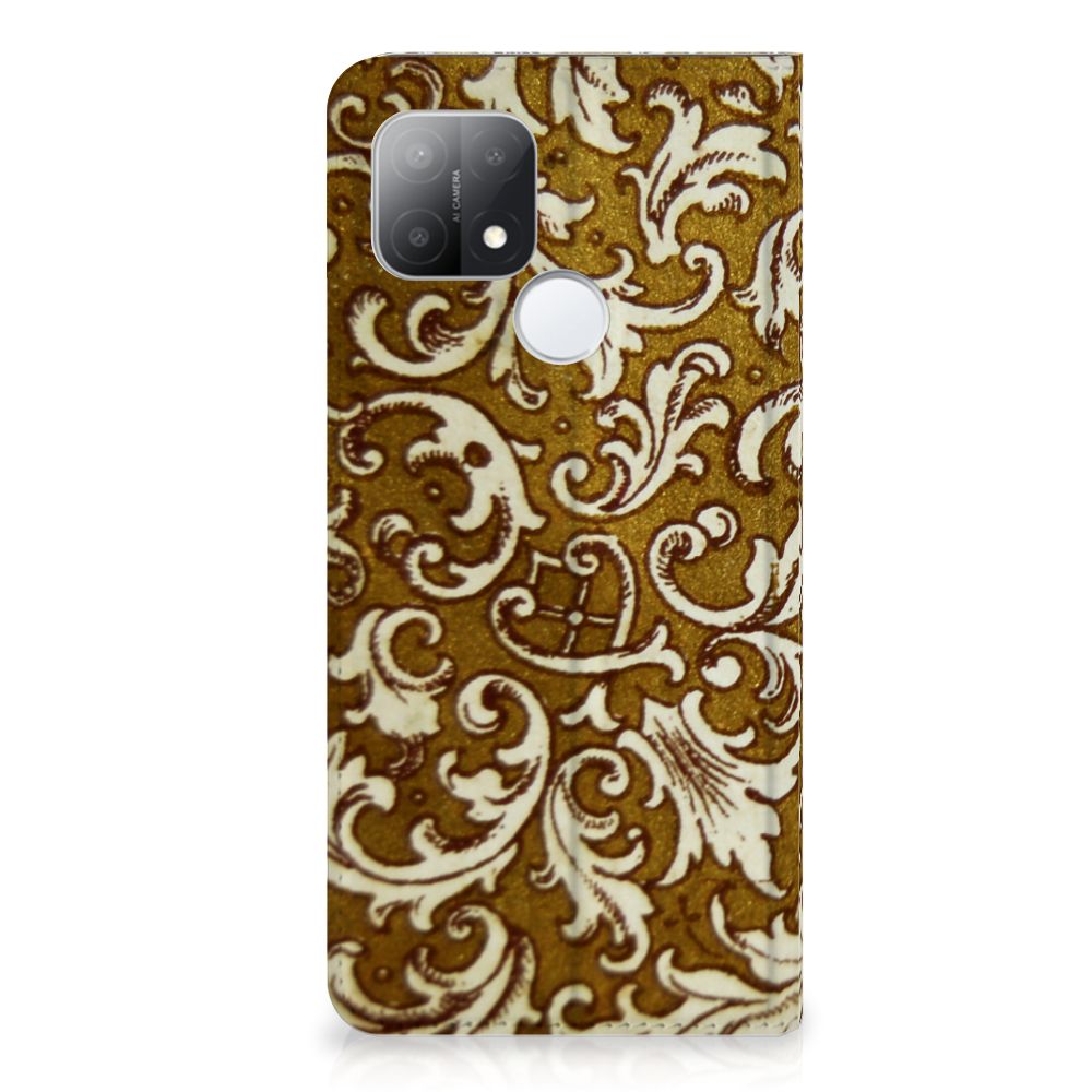 Telefoon Hoesje OPPO A15 Barok Goud - B2C Telecom