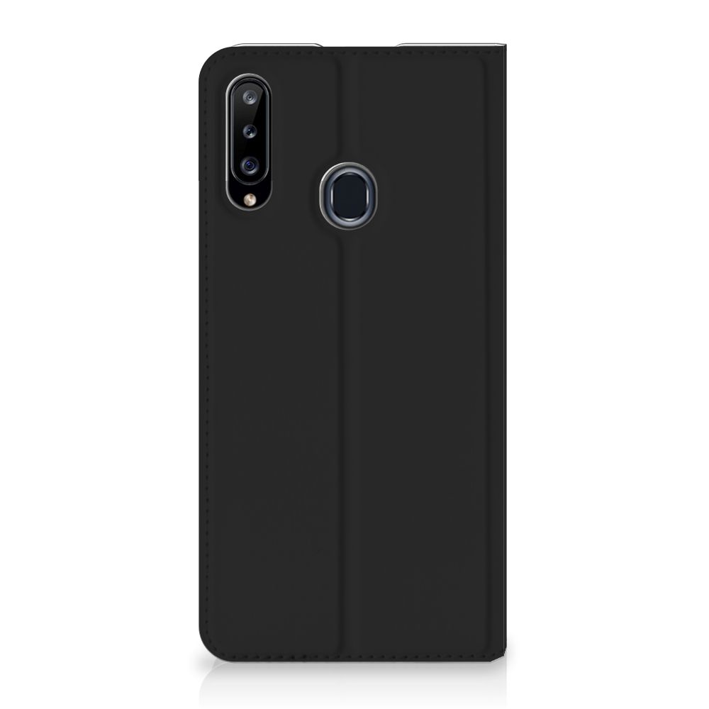Samsung Galaxy A20s Hoesje met tekst Woke Up - Origineel Cadeau Zelf Maken - B2C Telecom