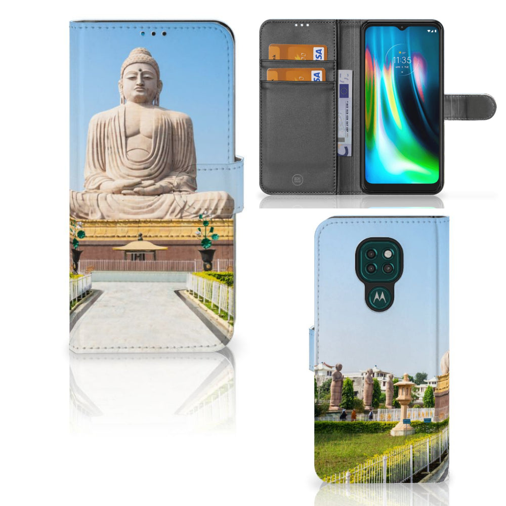 Motorola Moto G9 Play | E7 Plus Flip Cover Boeddha